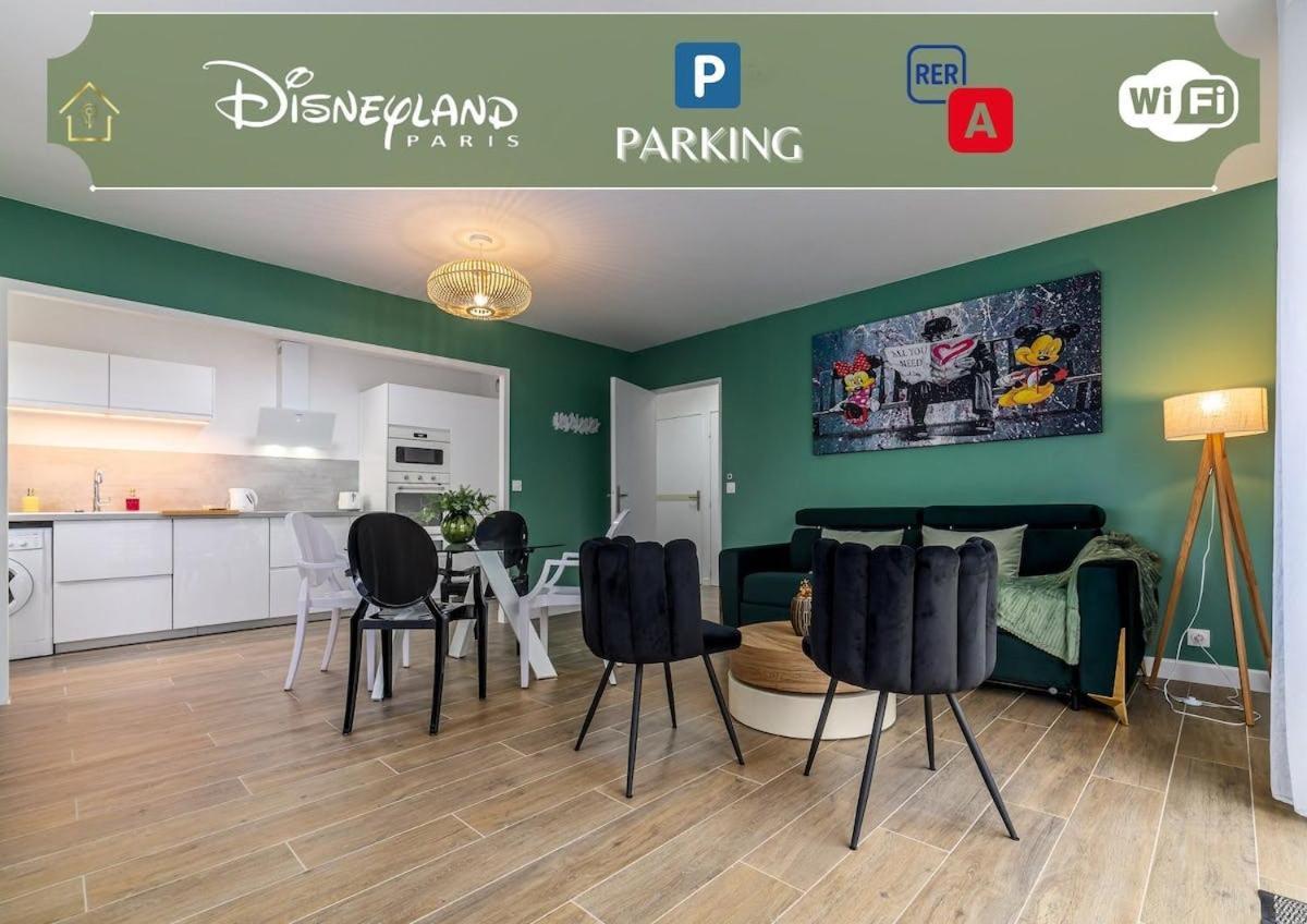 Villa L'Emeraude Magic Dreams Near Disneyland à Montévrain Extérieur photo